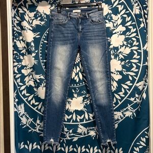 KanCan Faded Blue Skinny Jeans